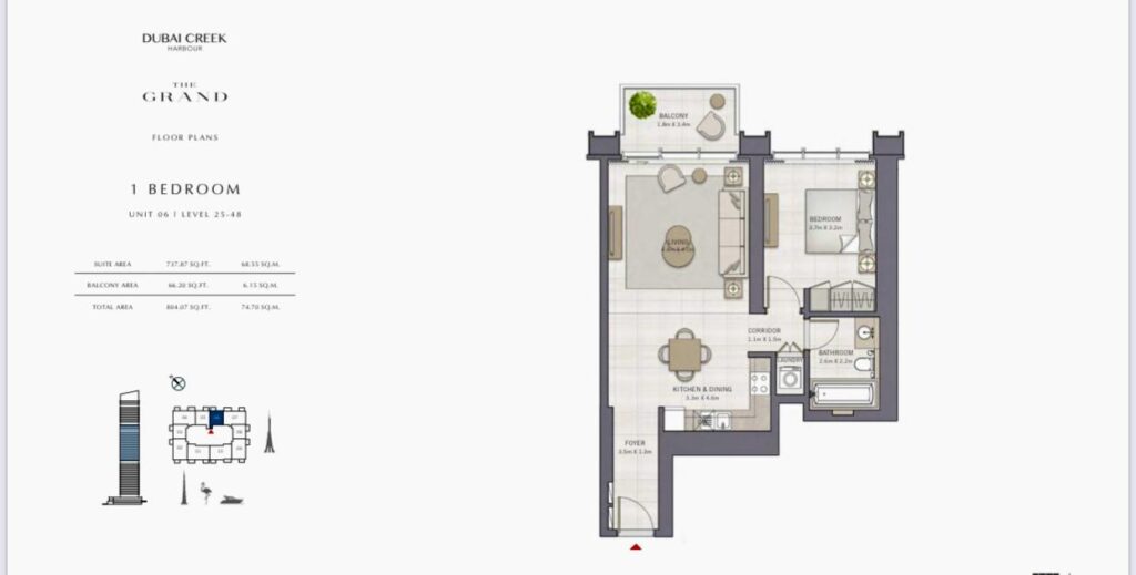The Grand Apartment in Creek Harbour