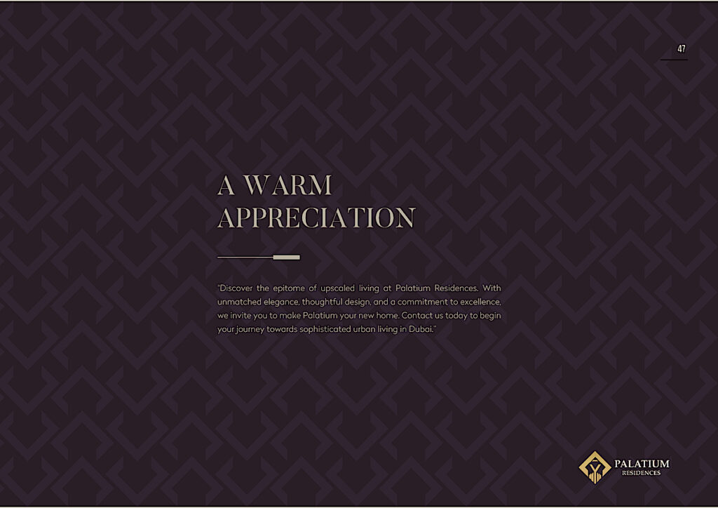 Palatium Residences Brochure