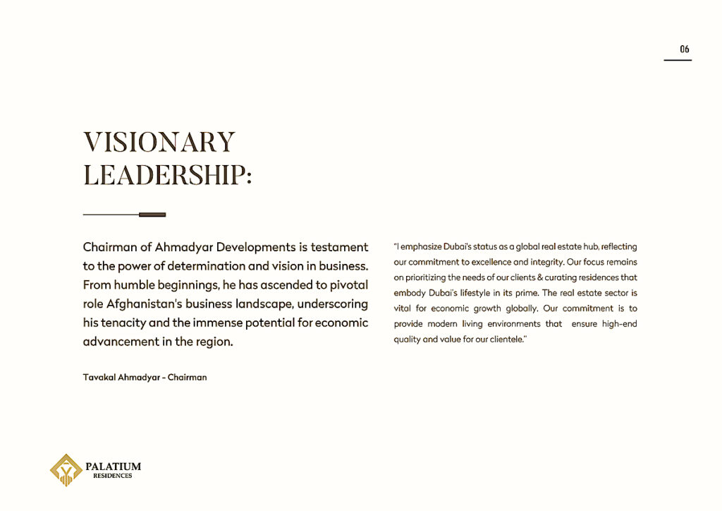Palatium Residences Brochure